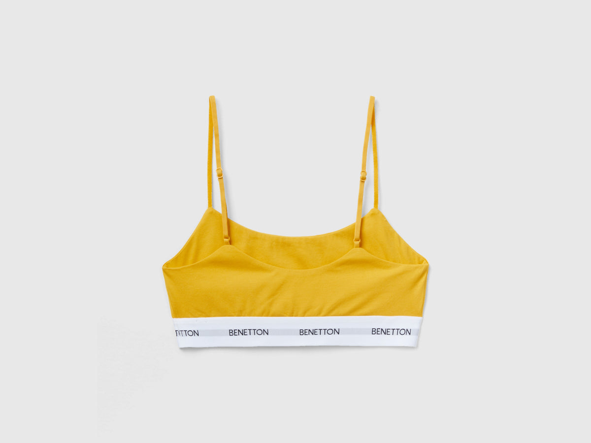 Reggiseno a top in cotone bio