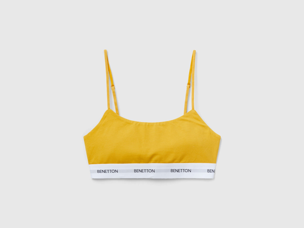Reggiseno a top in cotone bio