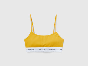 Reggiseno a top in cotone bio