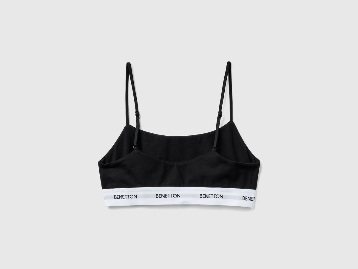 Reggiseno a top in cotone bio