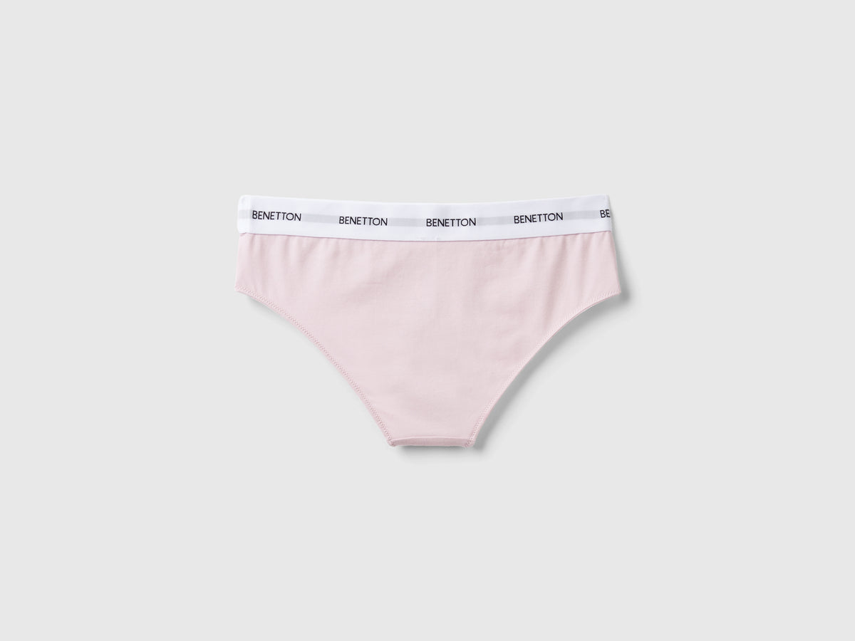Slip fianco alto in cotone bio