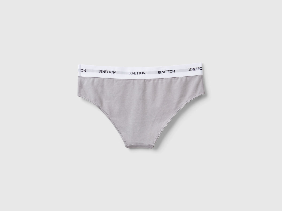 Slip fianco alto in cotone bio