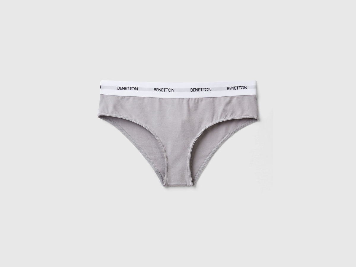 Slip fianco alto in cotone bio