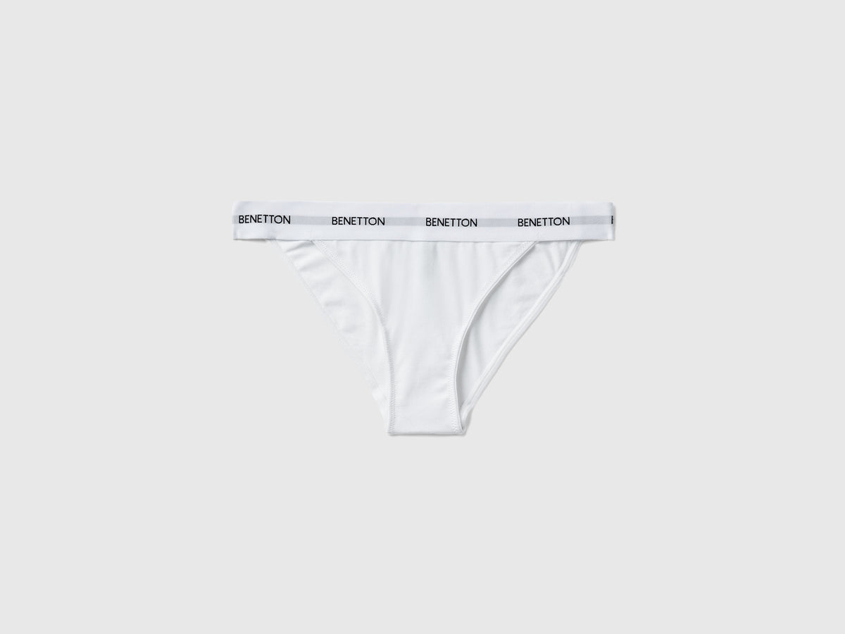 Slip fianco basso in cotone bio