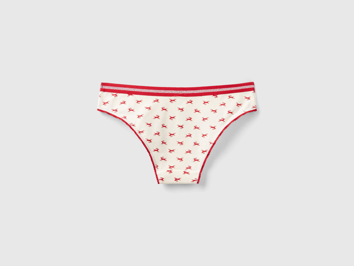 Slip con stampa renne