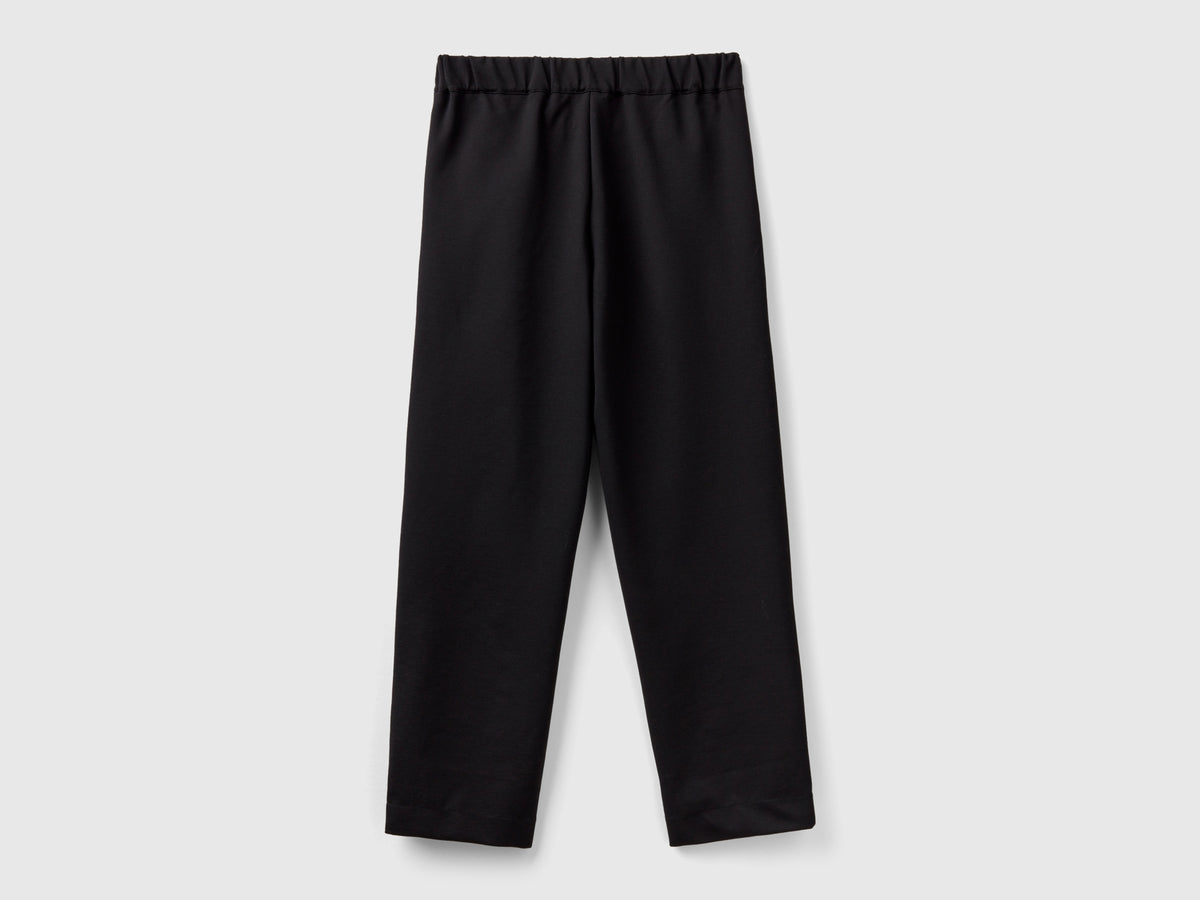 Pantaloni in misto viscosa stretch