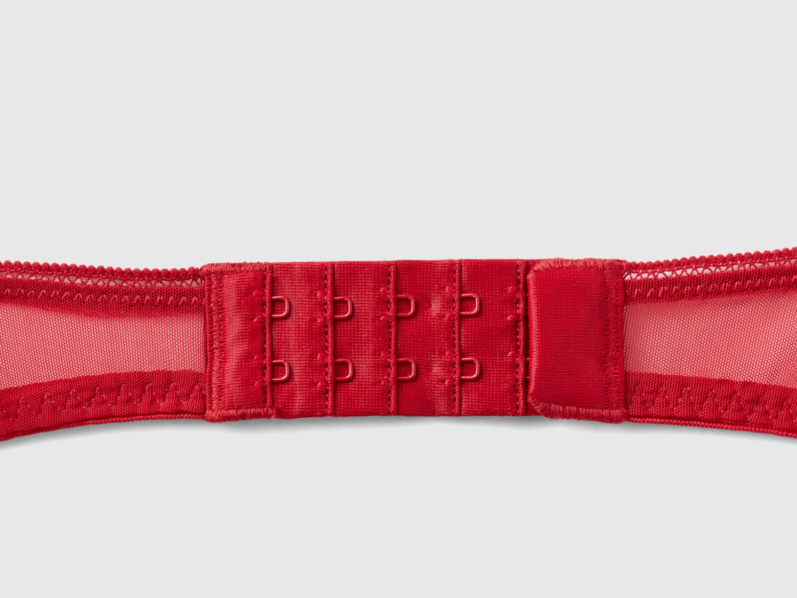 Reggiseno in velour semi imbottito da donna rosso 3 | Benetton Outlet