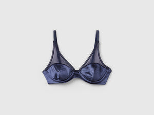 Reggiseno in velour semi imbottito