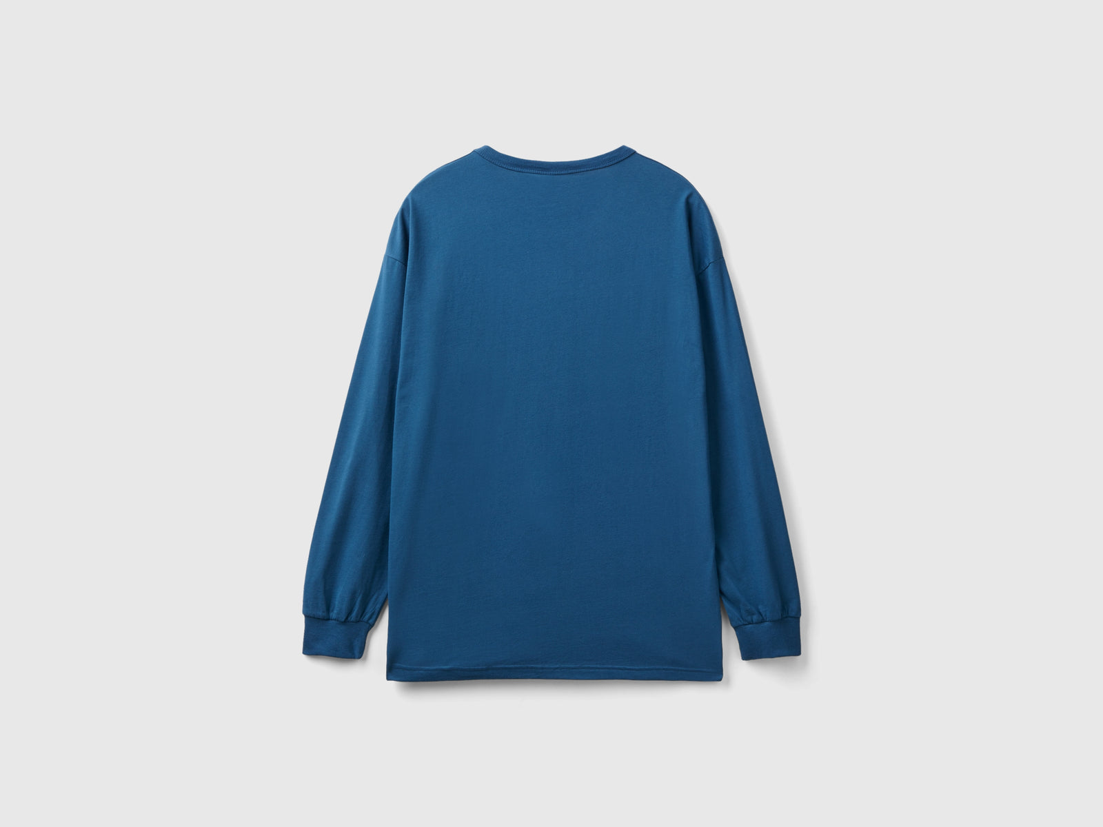 Maglia Pokémon in cotone a fibra lunga da uomo blu scuro 2 | Benetton Outlet