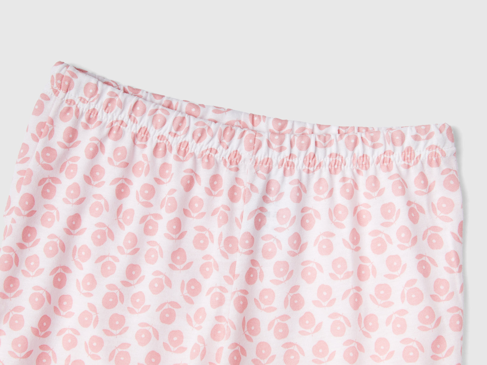 Pigiama con fiori e glitter da bambina multi-color 2 | Benetton Outlet