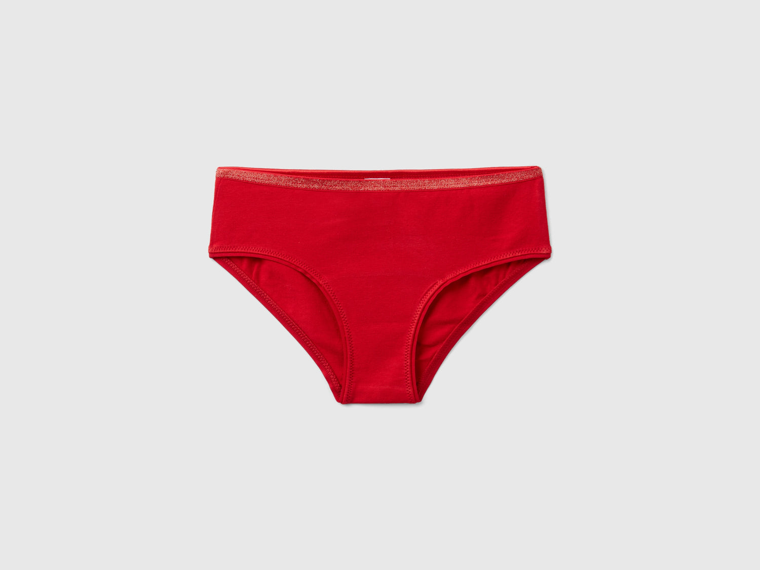 Mutande con stampa Minnie da bambina rosso | Benetton Outlet