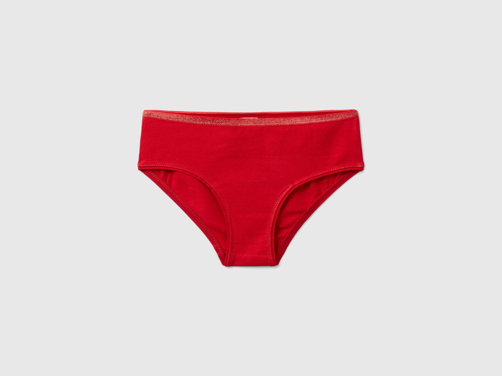 Mutande con stampa Minnie da bambina rosso | Benetton Outlet