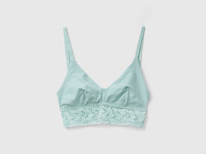 Bralette de algodón orgánico súper elástico