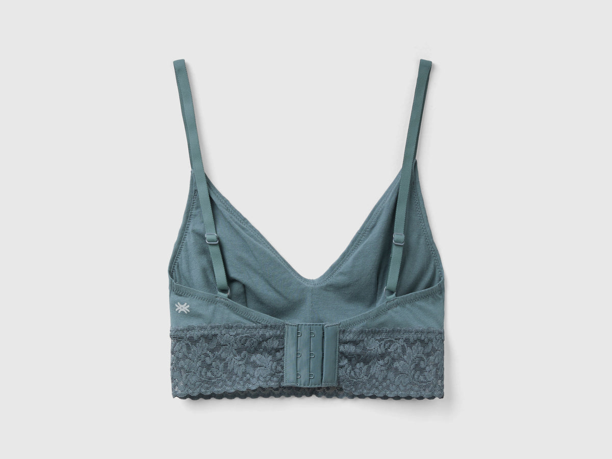 Bralette in cotone bio super stretch