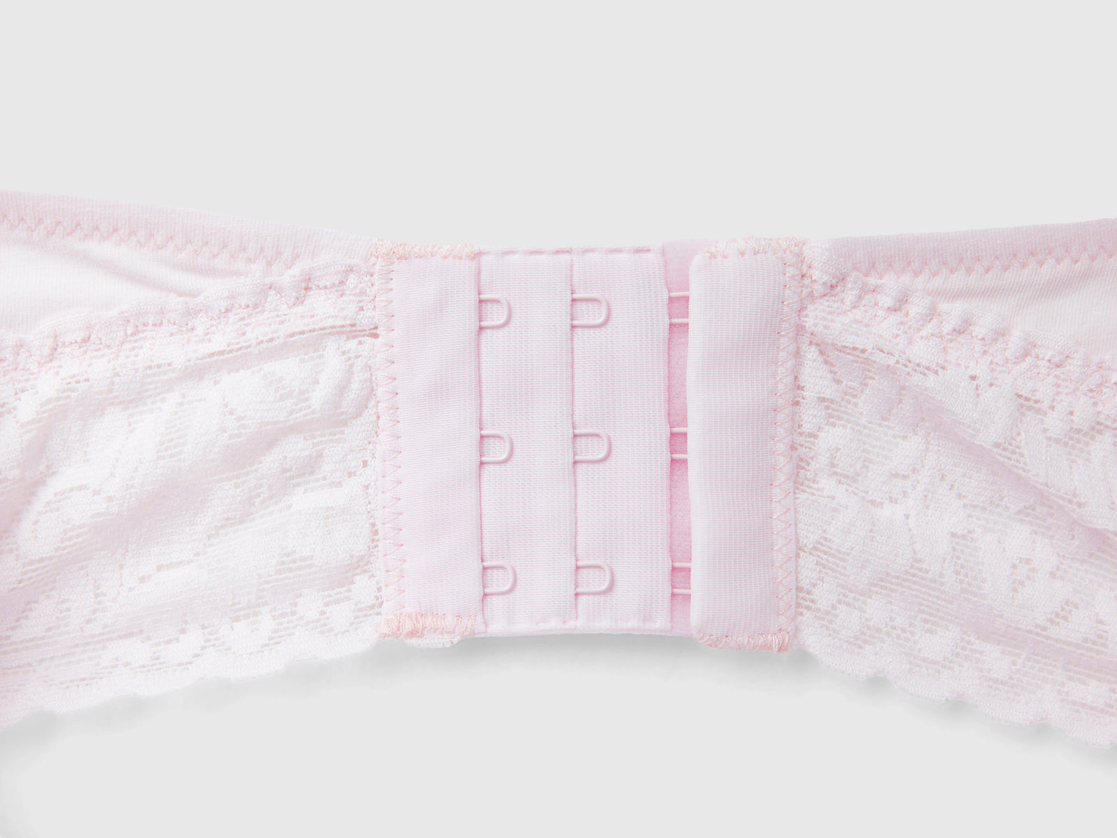 Bralette in cotone bio super stretch da donna rosa tenue 3 | Benetton Outlet