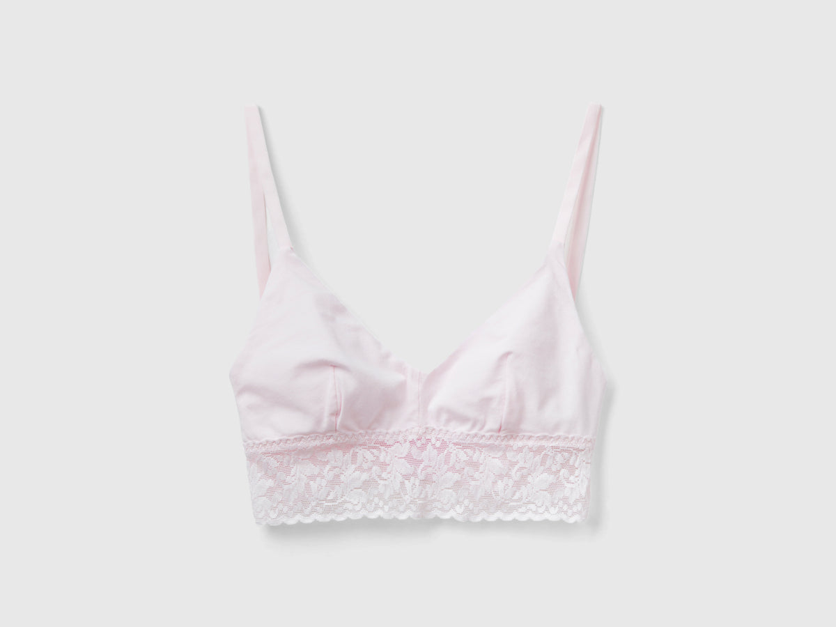 Bralette in cotone bio super stretch