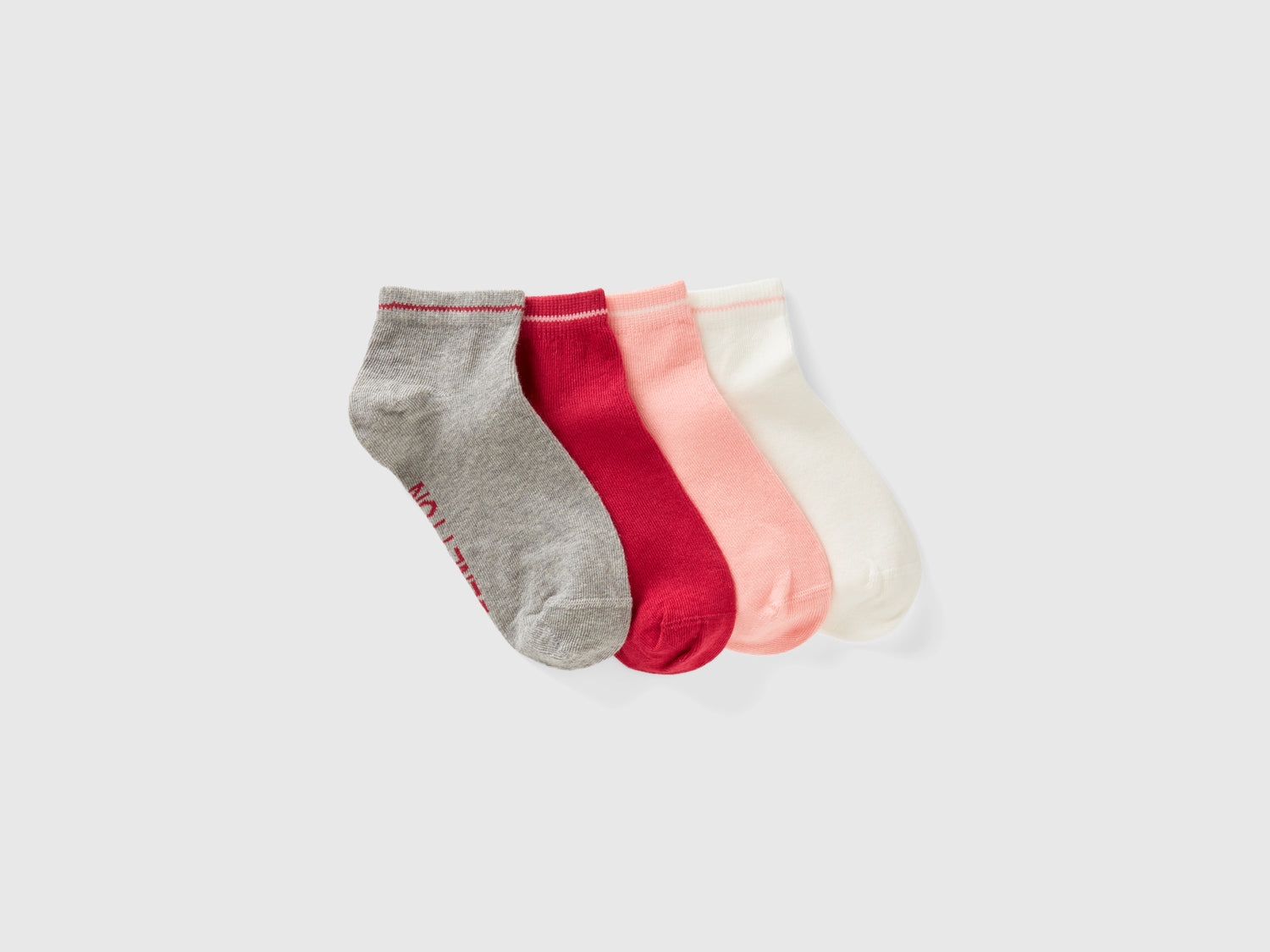 Set calzini corti in misto cotone da bambino multi-color | Benetton Outlet
