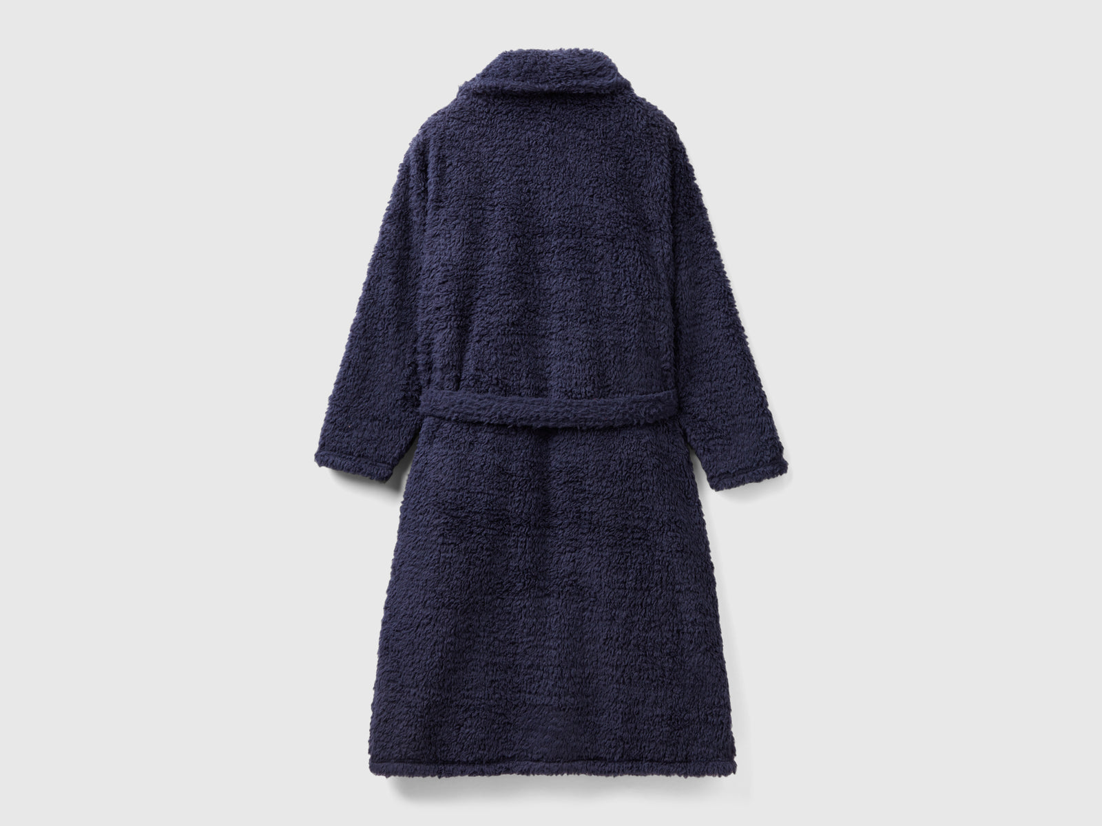 Vestaglia teddy da uomo blu scuro 2 | Benetton Outlet