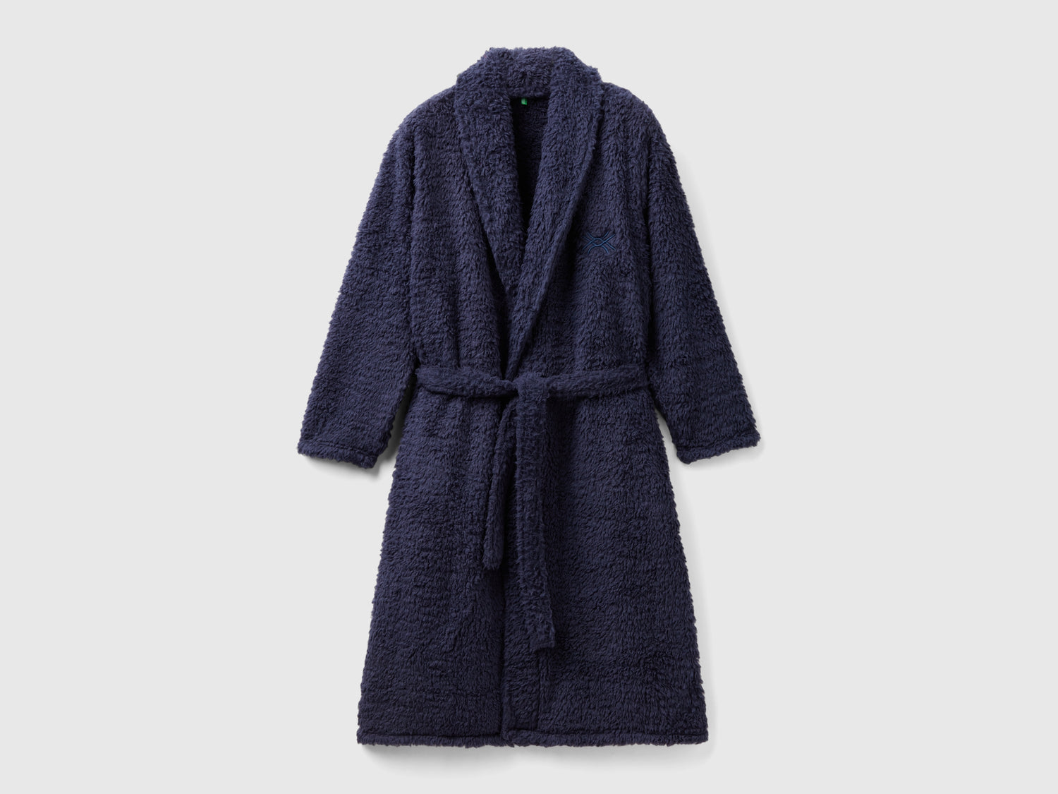 Vestaglia teddy da uomo blu scuro | Benetton Outlet