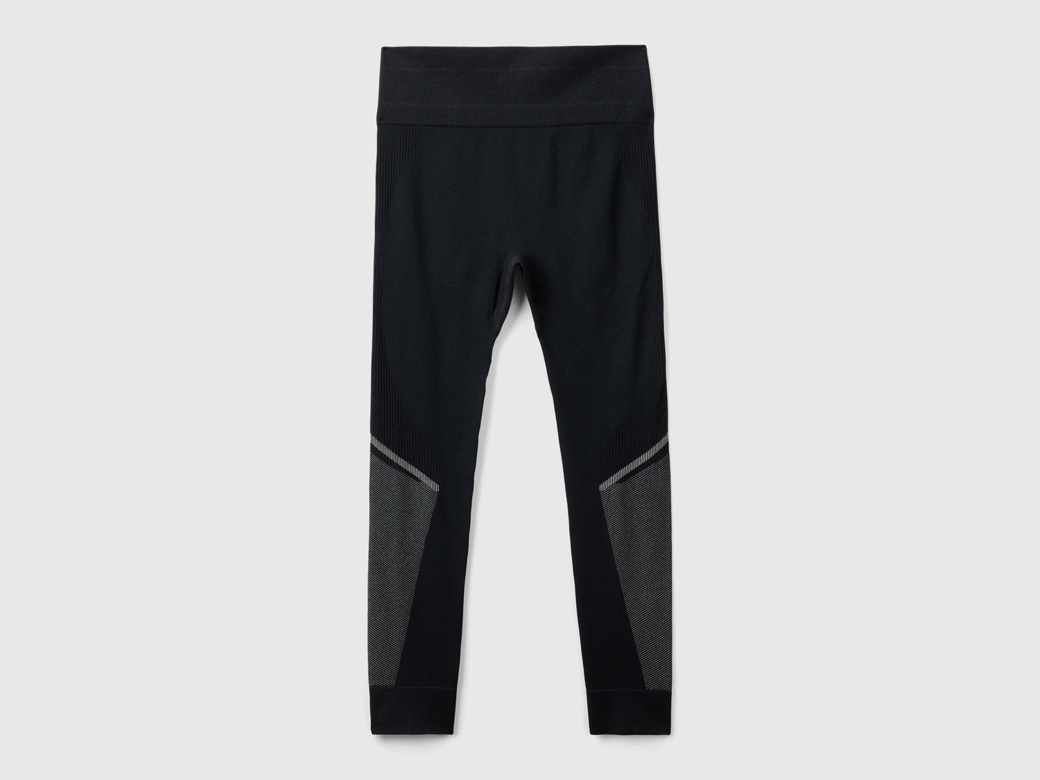 Leggings sportivi senza cuciture da donna nero | Benetton Outlet