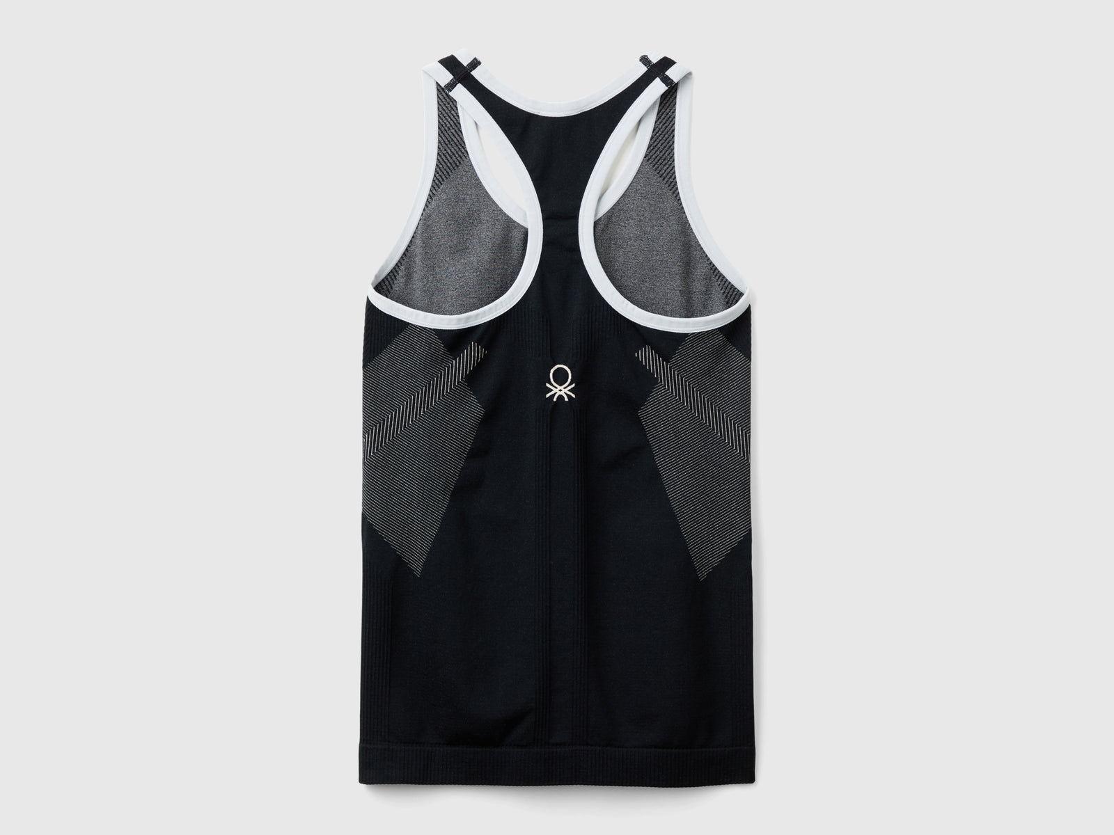 Canotta sportiva senza cuciture da donna nero 2 | Benetton Outlet