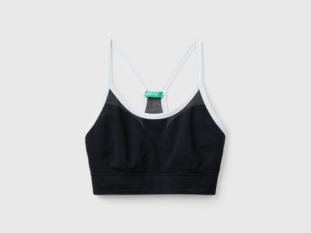 Top bra sportivo senza cuciture