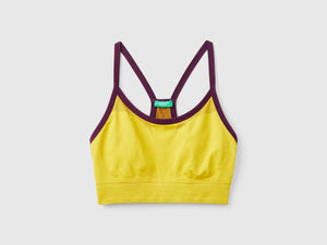 Top bra sportivo senza cuciture