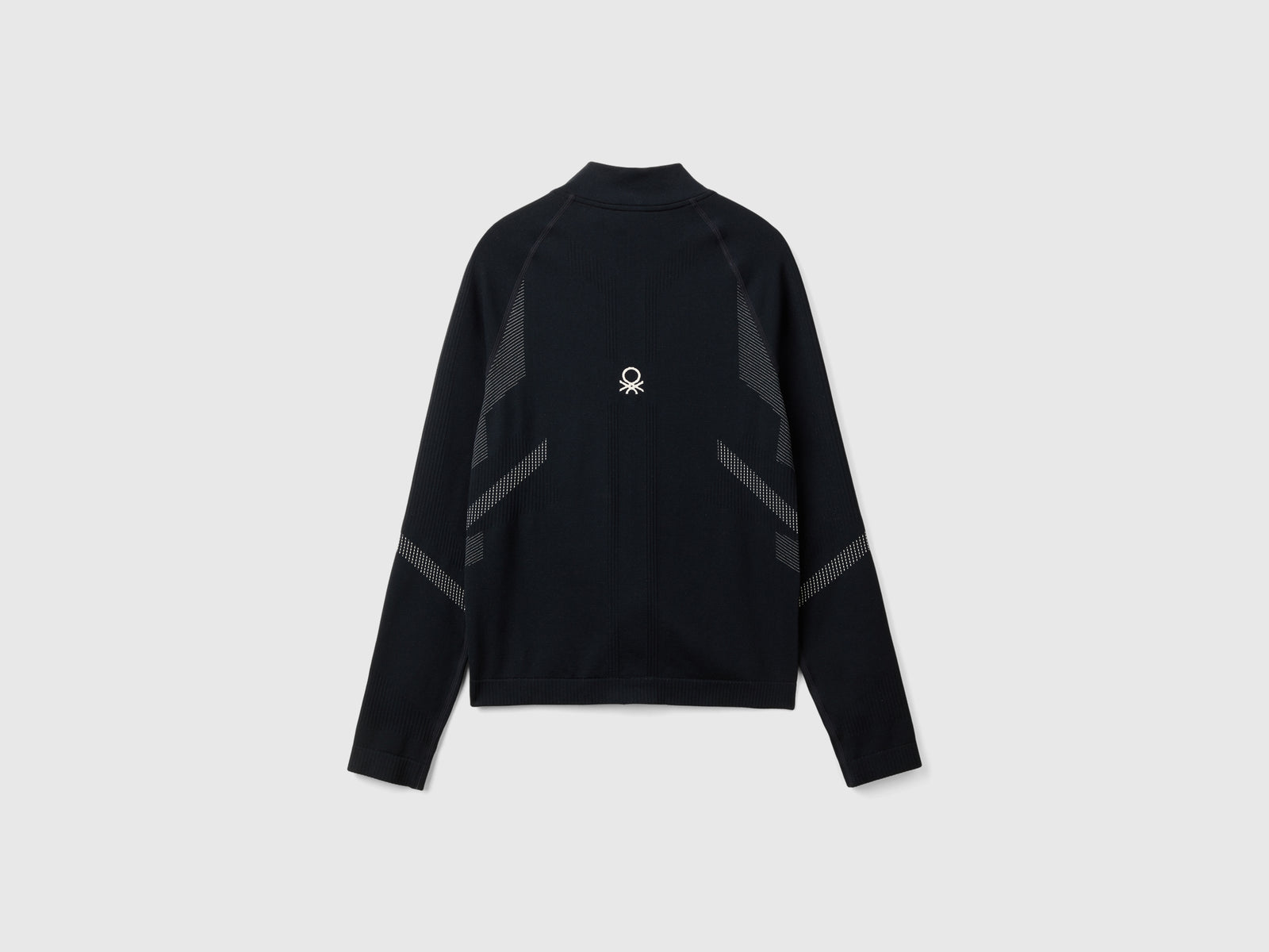 Giacca sportiva senza cuciture da donna nero 2 | Benetton Outlet