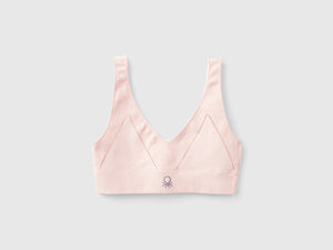 Reggiseno a triangolo in misto nylon riciclato