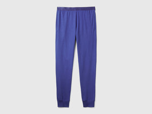 Pantaloni con elastico logato