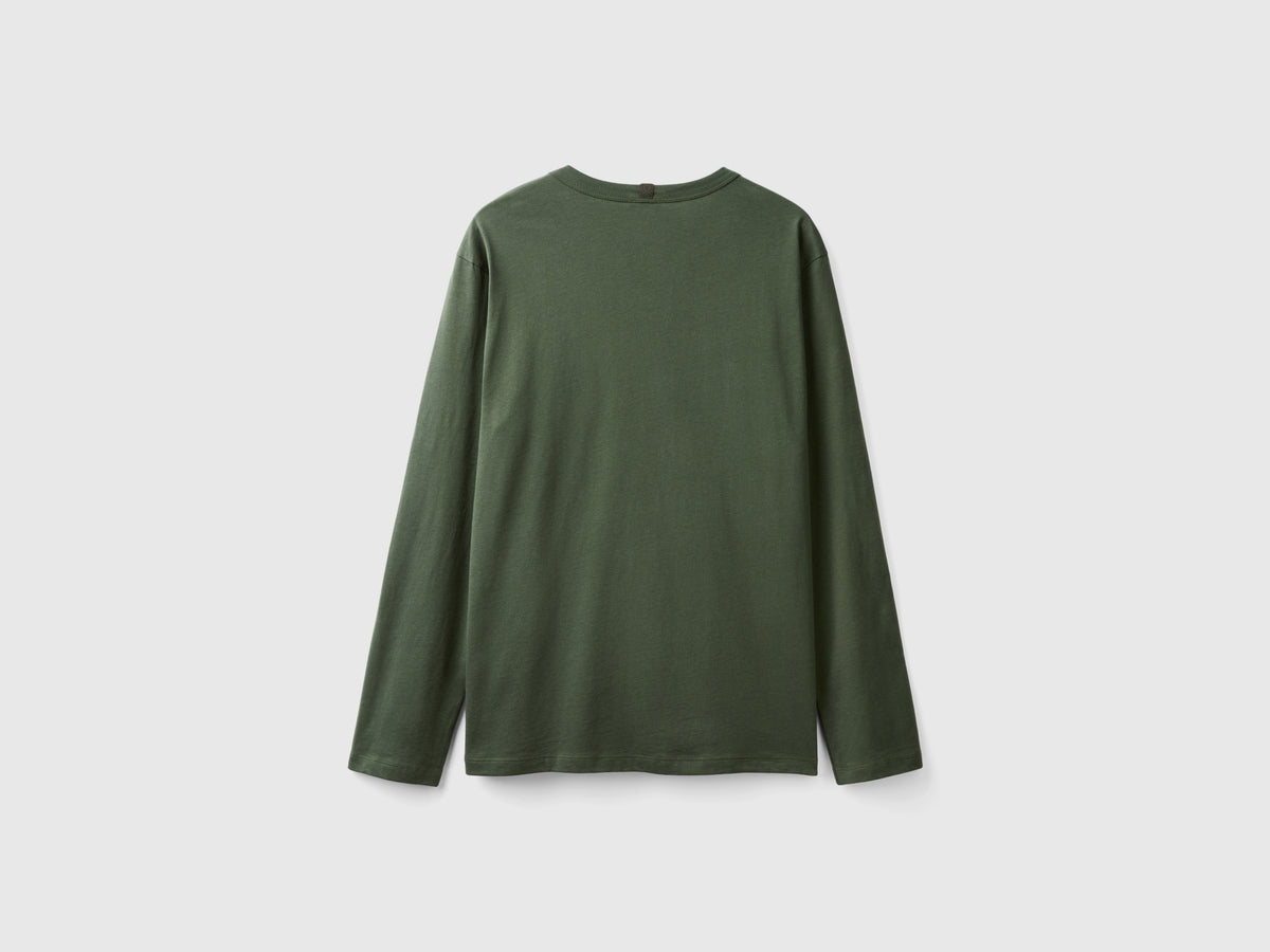 Maglia manica lunga 100% cotone