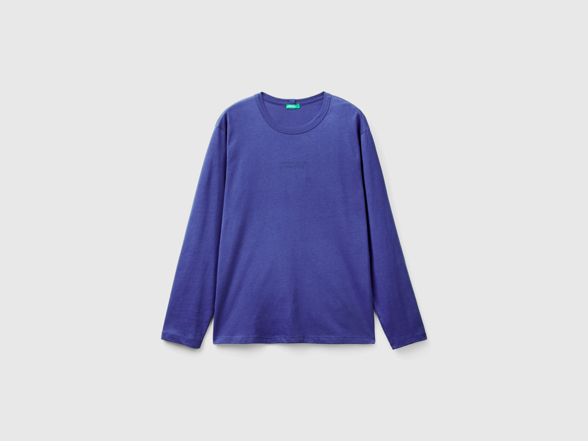 Maglia manica lunga 100% cotone