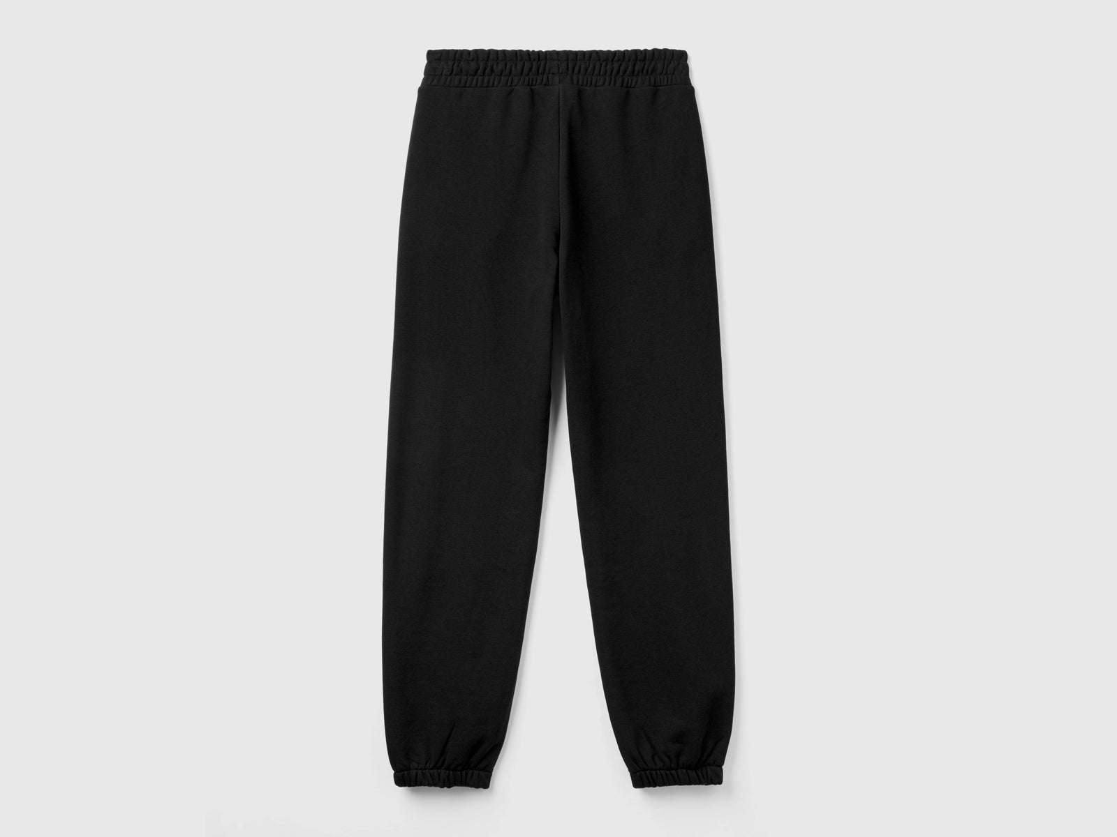 Pantaloni in felpa con coulisse da donna nero 2 | Benetton Outlet