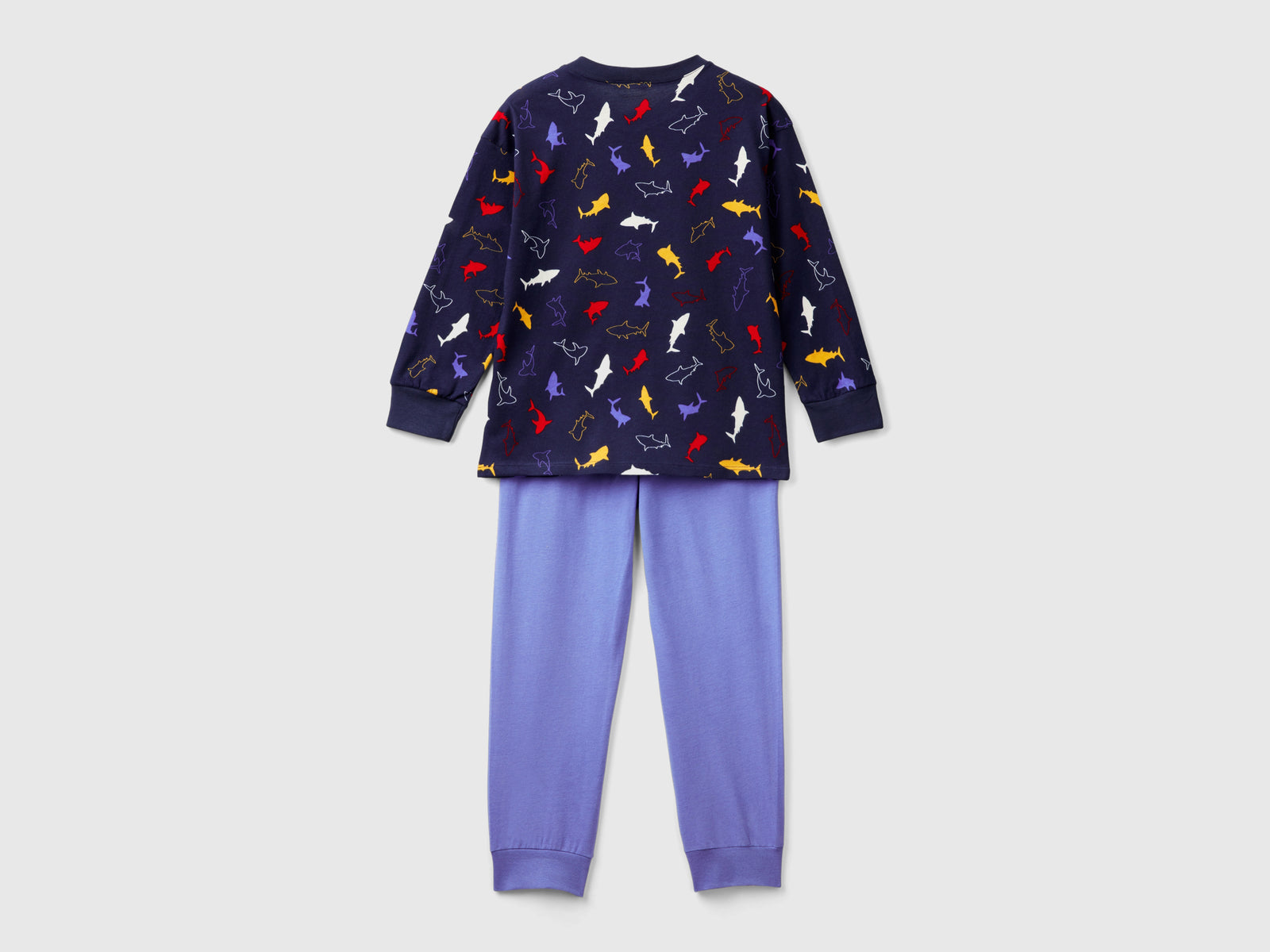 Pigiama in caldo cotone da bambino blu scuro 2 | Benetton Outlet