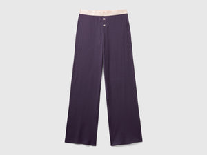 Pantaloni in misto cotone stretch