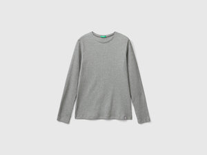 Maglietta in misto cotone stretch
