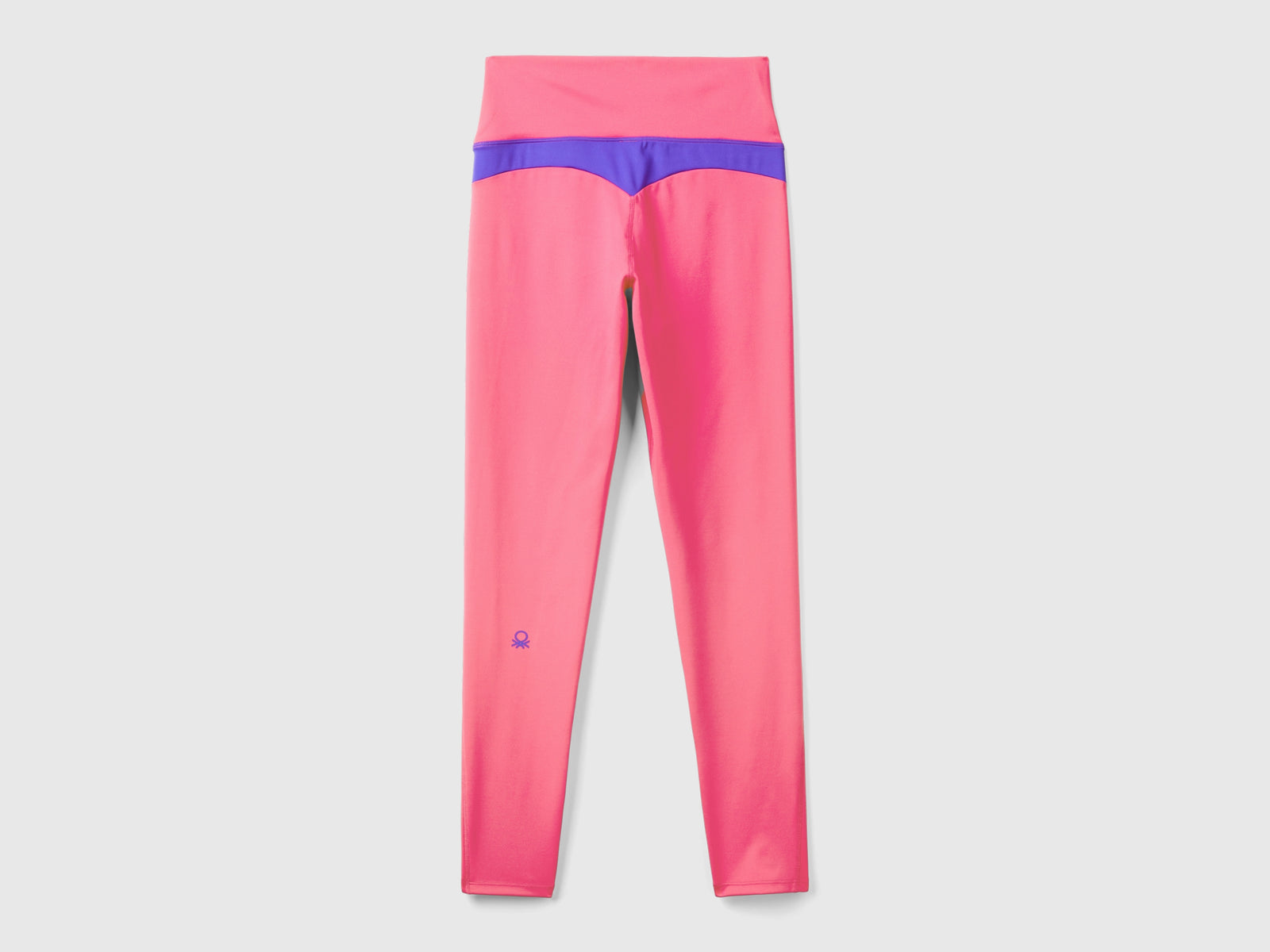 Sports leggings with pocket da donna fucsia 2 | Benetton Outlet