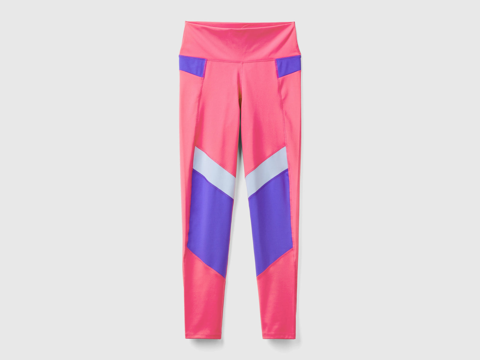 Sports leggings with pocket da donna fucsia | Benetton Outlet