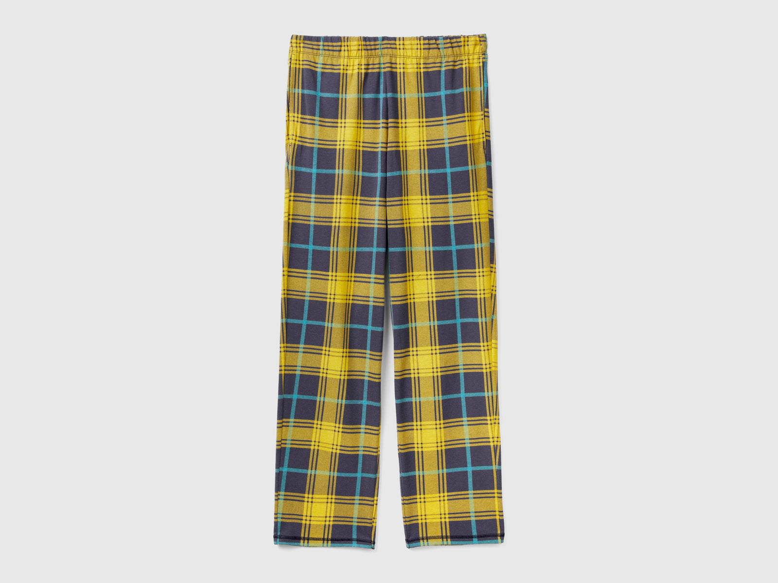 Pantaloni tartan da uomo multi-color | Benetton Outlet