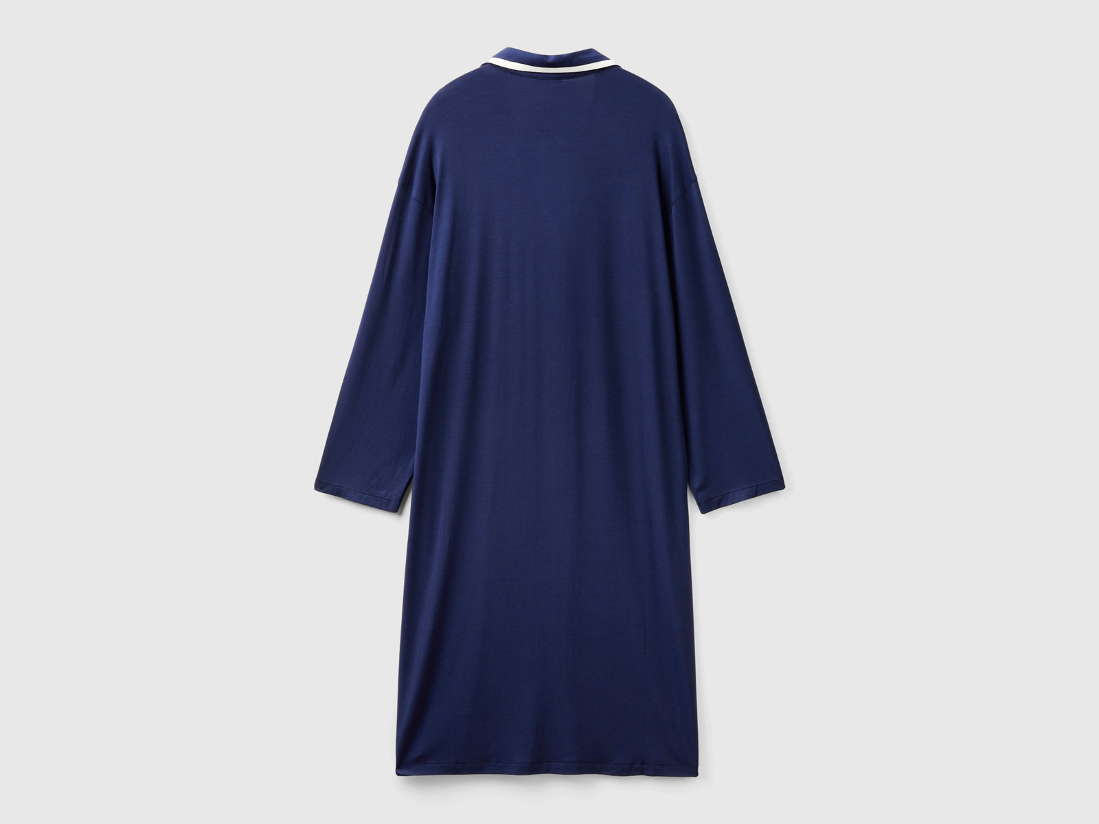 Camicia da notte in Modal da donna blu scuro 2 | Benetton Outlet