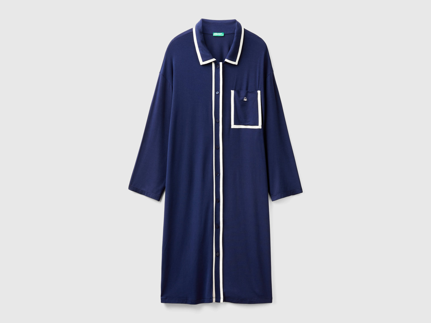 camisón modal da donna blu scuro | Benetton Outlet
