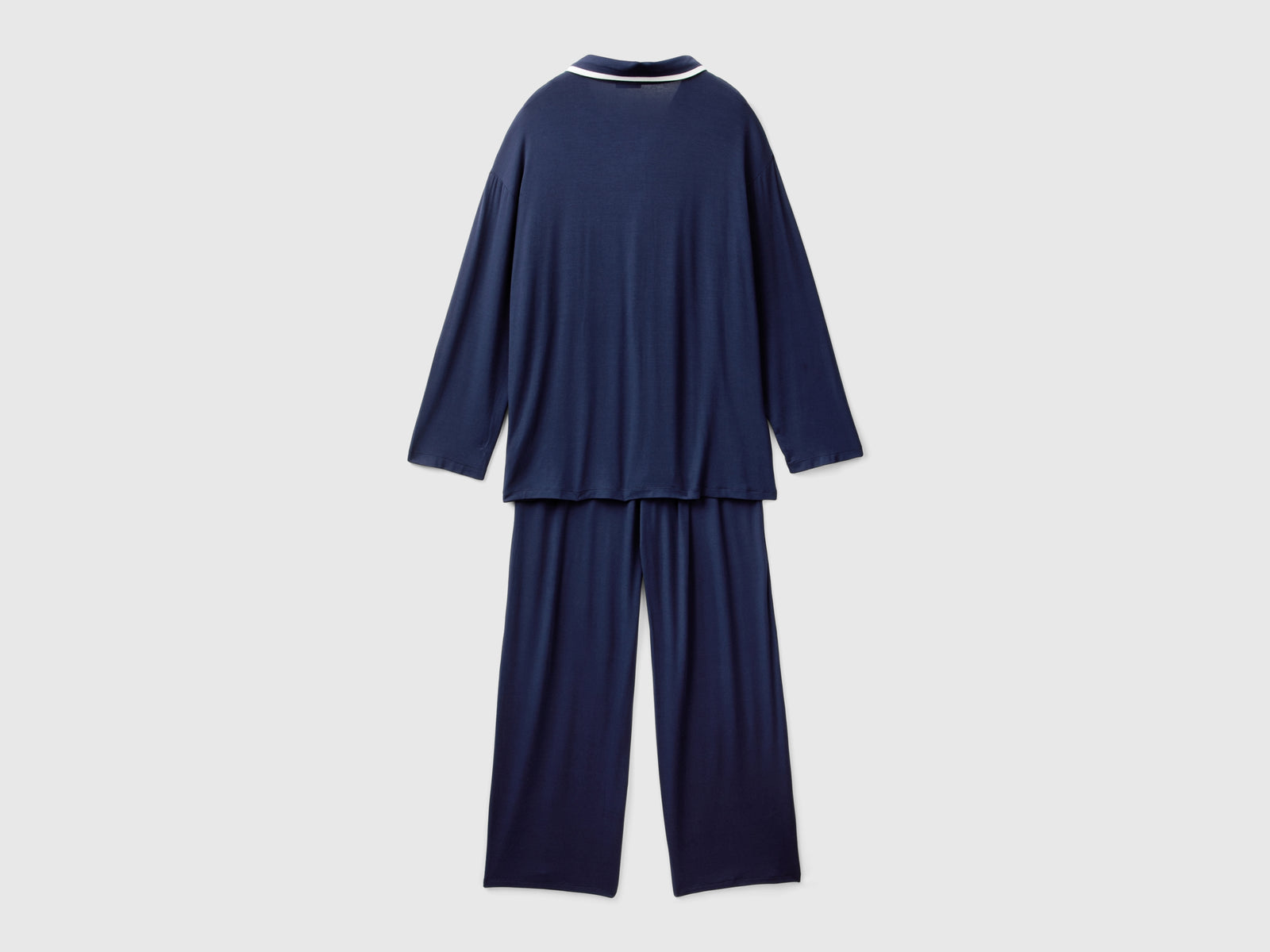 Pigiama in Modal da donna blu scuro 2 | Benetton Outlet