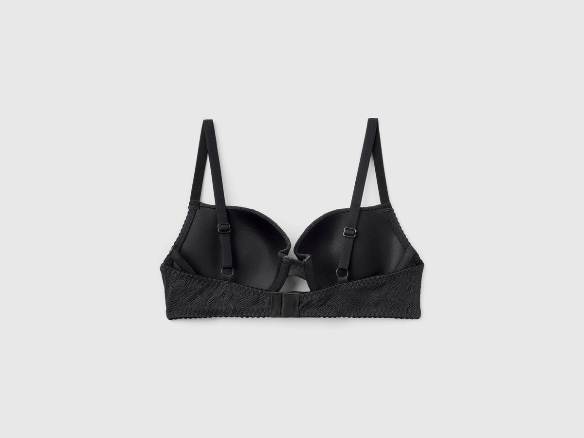 Reggiseno push up in pizzo stretch