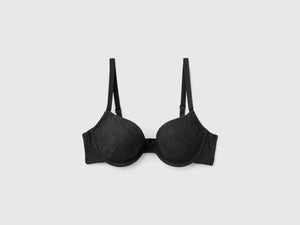 Reggiseno push up in pizzo stretch