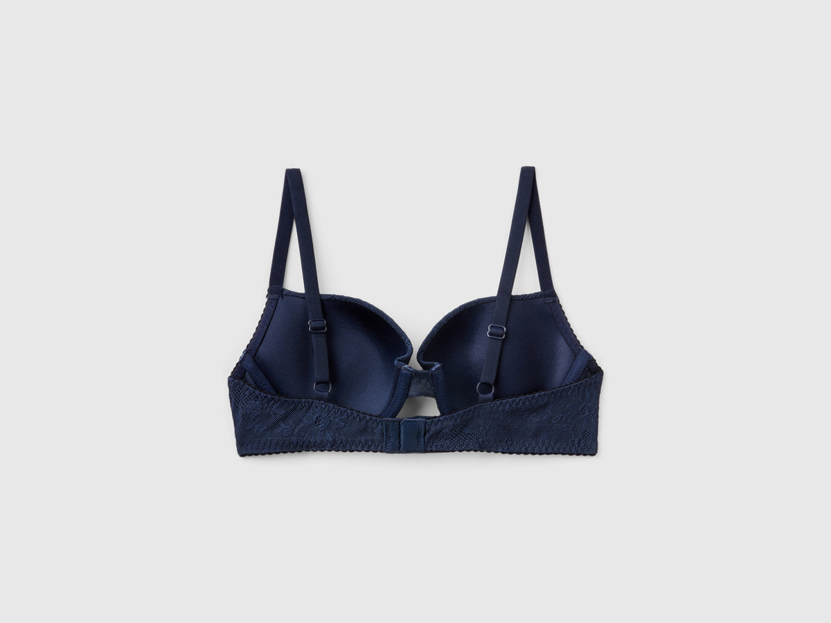 Reggiseno push up in pizzo stretch