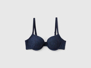 Reggiseno push up in pizzo stretch
