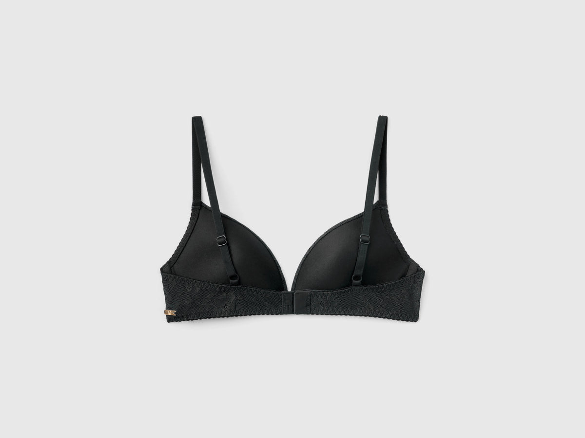 Reggiseno push up in pizzo stretch