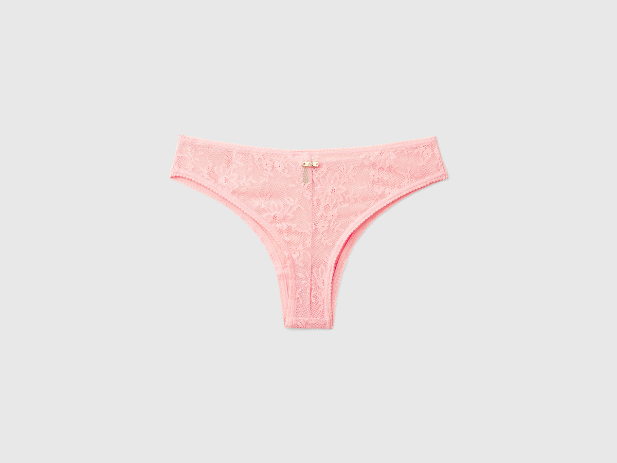 Brasiliana in pizzo stretch