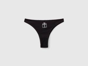 Christmas briefs with gift embroidery
