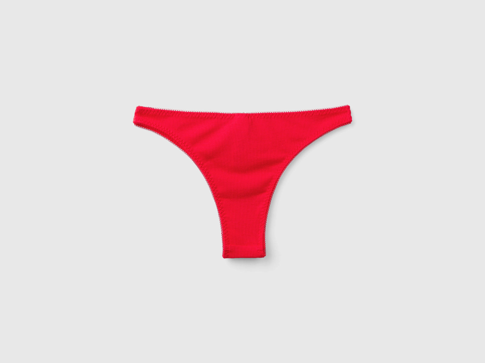 Slip natalizi rossi con ricamo regalo da donna rosso 2 | Benetton Outlet